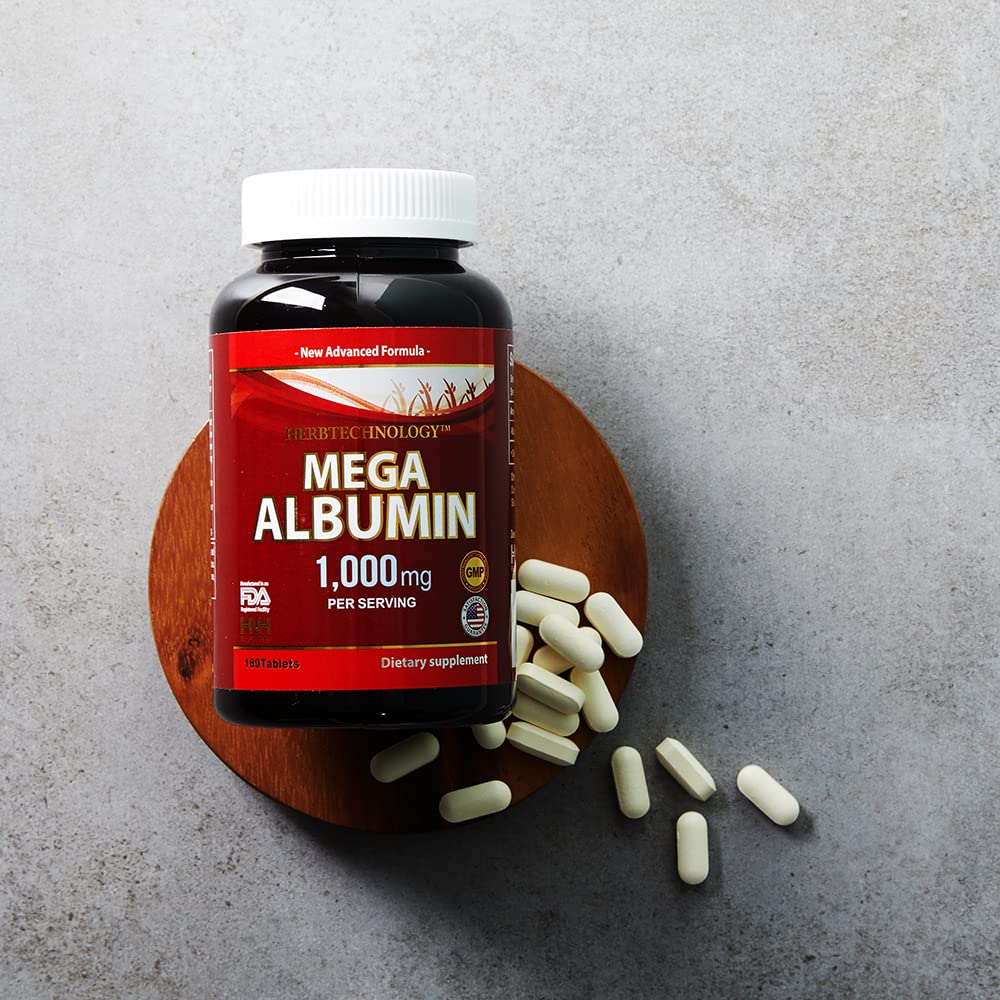 Dr.K&C Mega Albumin Protein Supplement 1000mg Tablet, 540 Tablets