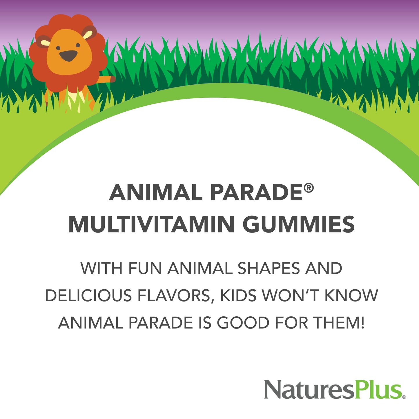 NaturesPlus Animal Parade Multivitamin Children's Gummies 90 Count