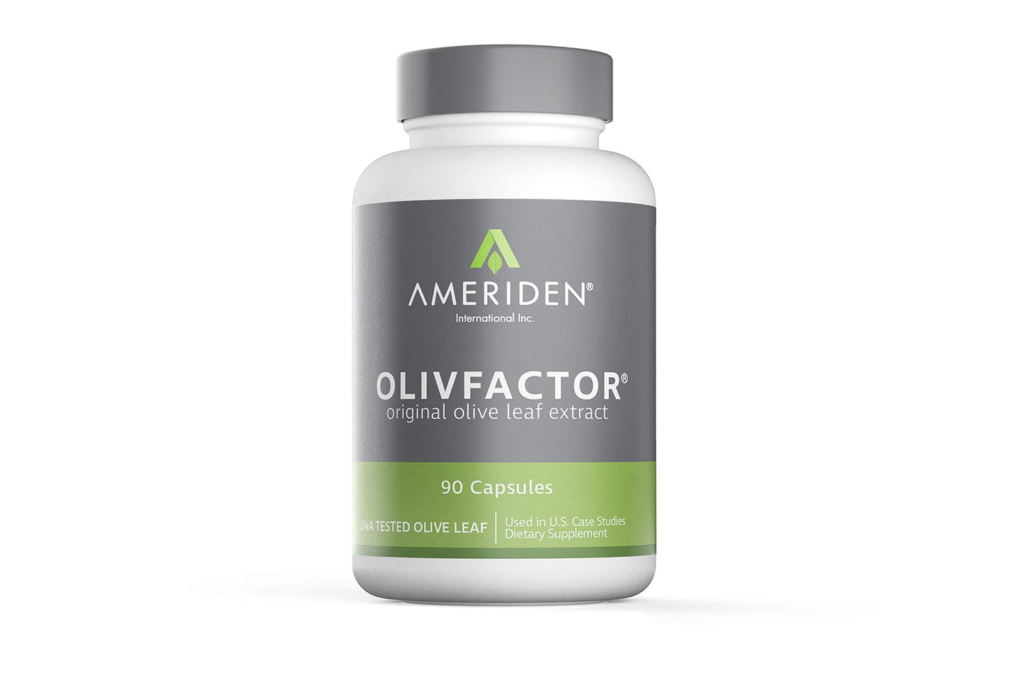 Ameriden OLIVFACTOR Olive Leaf Extract 20% Oleuropein Capsules 90 Capsules