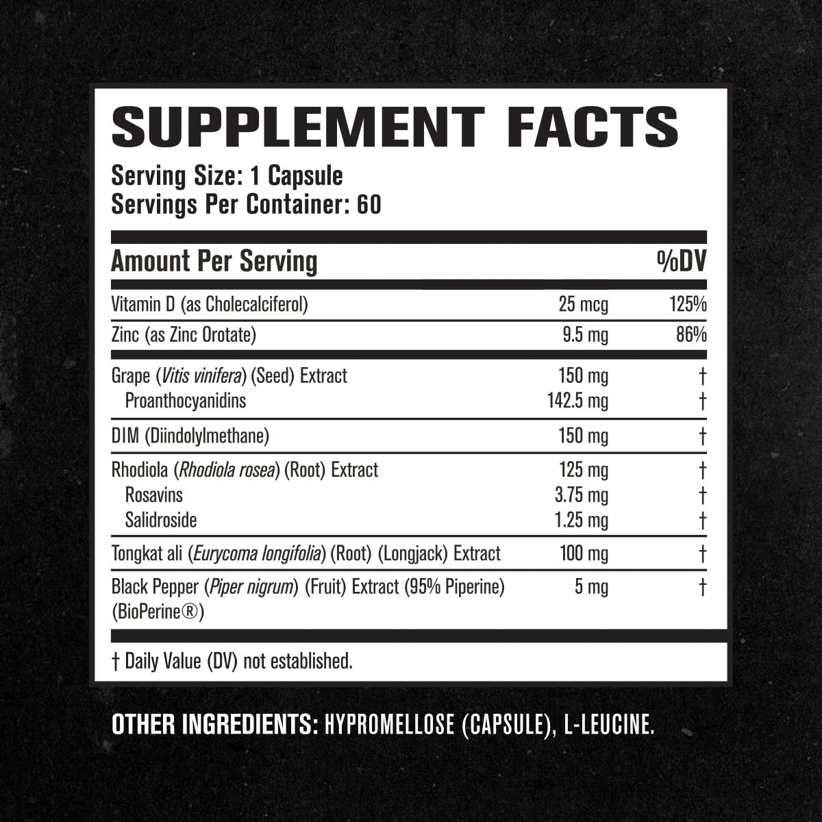 Jacked Factory Androsurge Estrogen Blocker & Testosterone Booster for Men & Build-XT Daily Muscle Builder & Performance Enhancer, 120 Capsules