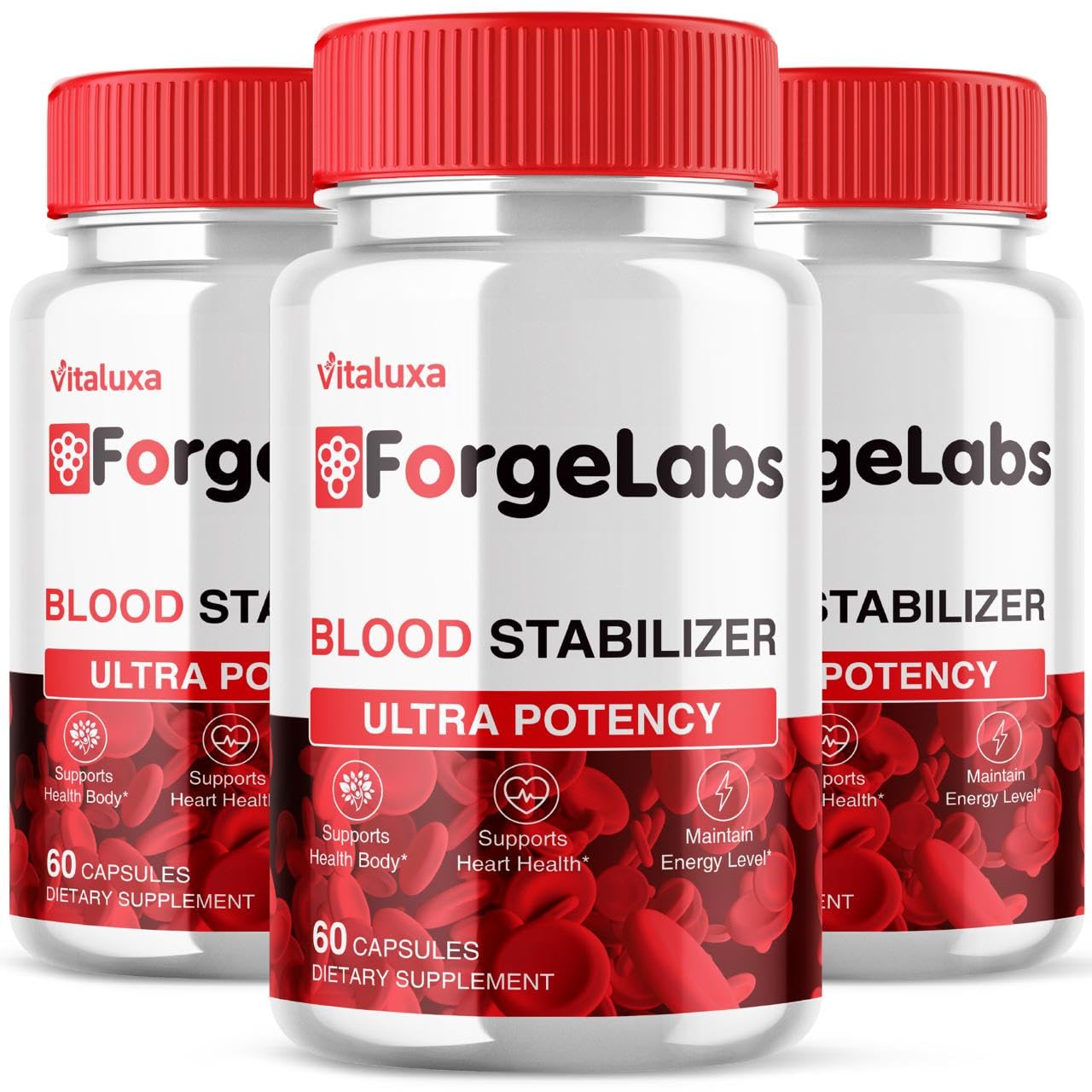 Vitaluxa Blood Stabilizer Capsules, 180 Count