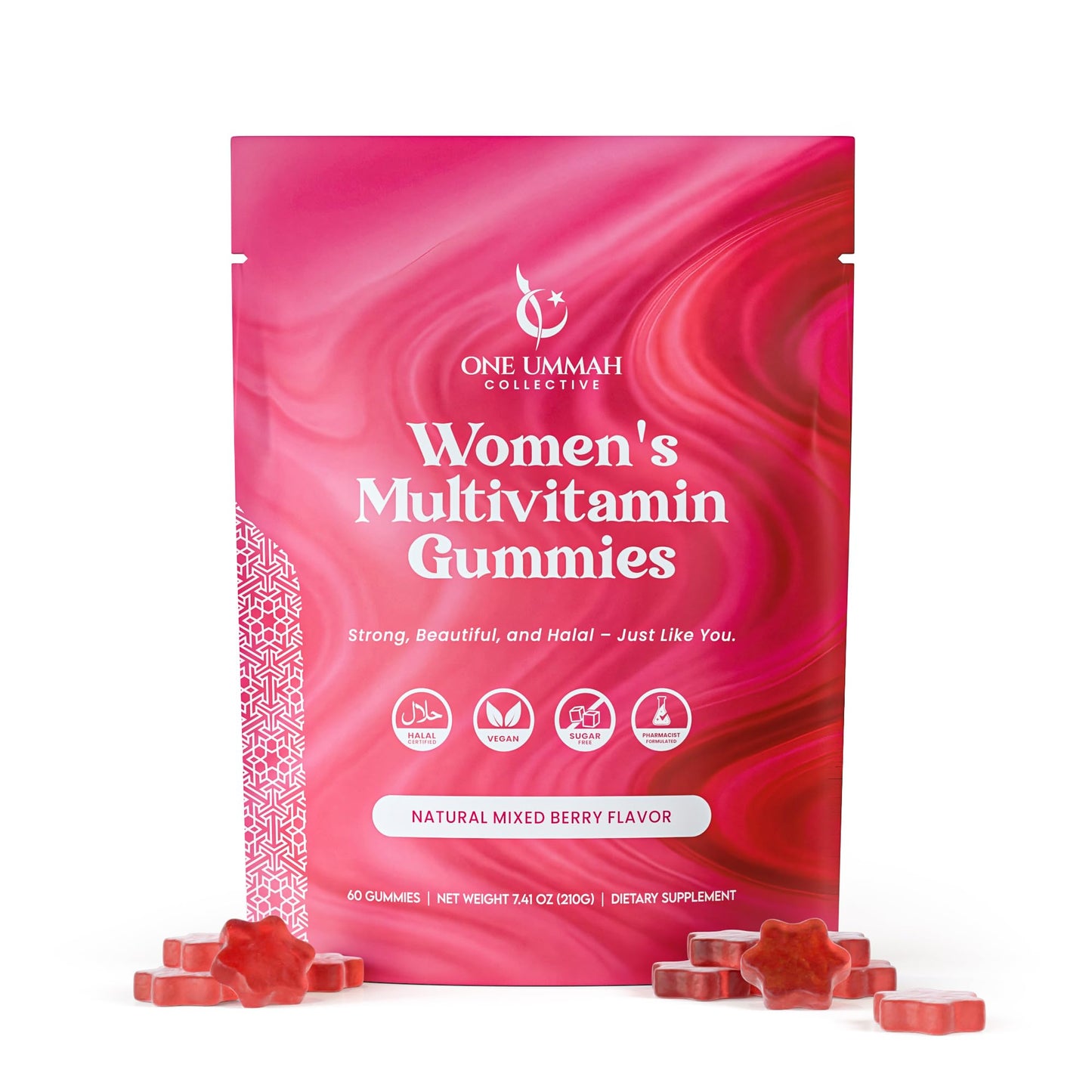 One Ummah Halal Certified Women’s Multivitamin Gummy 30 Count