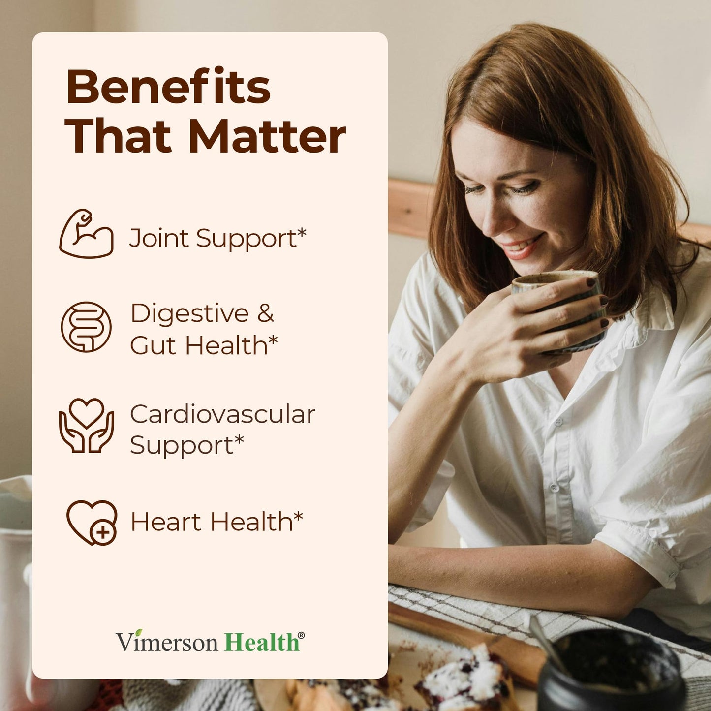 Vimerson Health Boswellia Turmeric Curcumin & Nattokinase Supplement Bundle Capsules, 120 Count