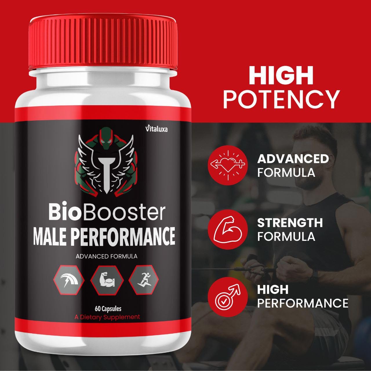 Vitaluxa BioBooster for Men Capsule 60 Count