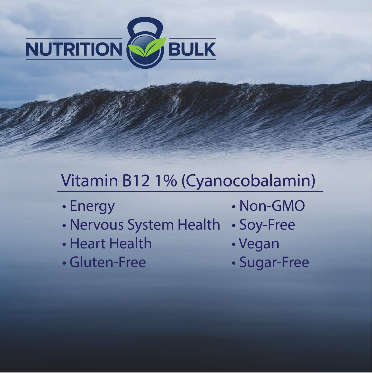 Nutrition Bulk Vitamin B12 Powder 1.76 oz