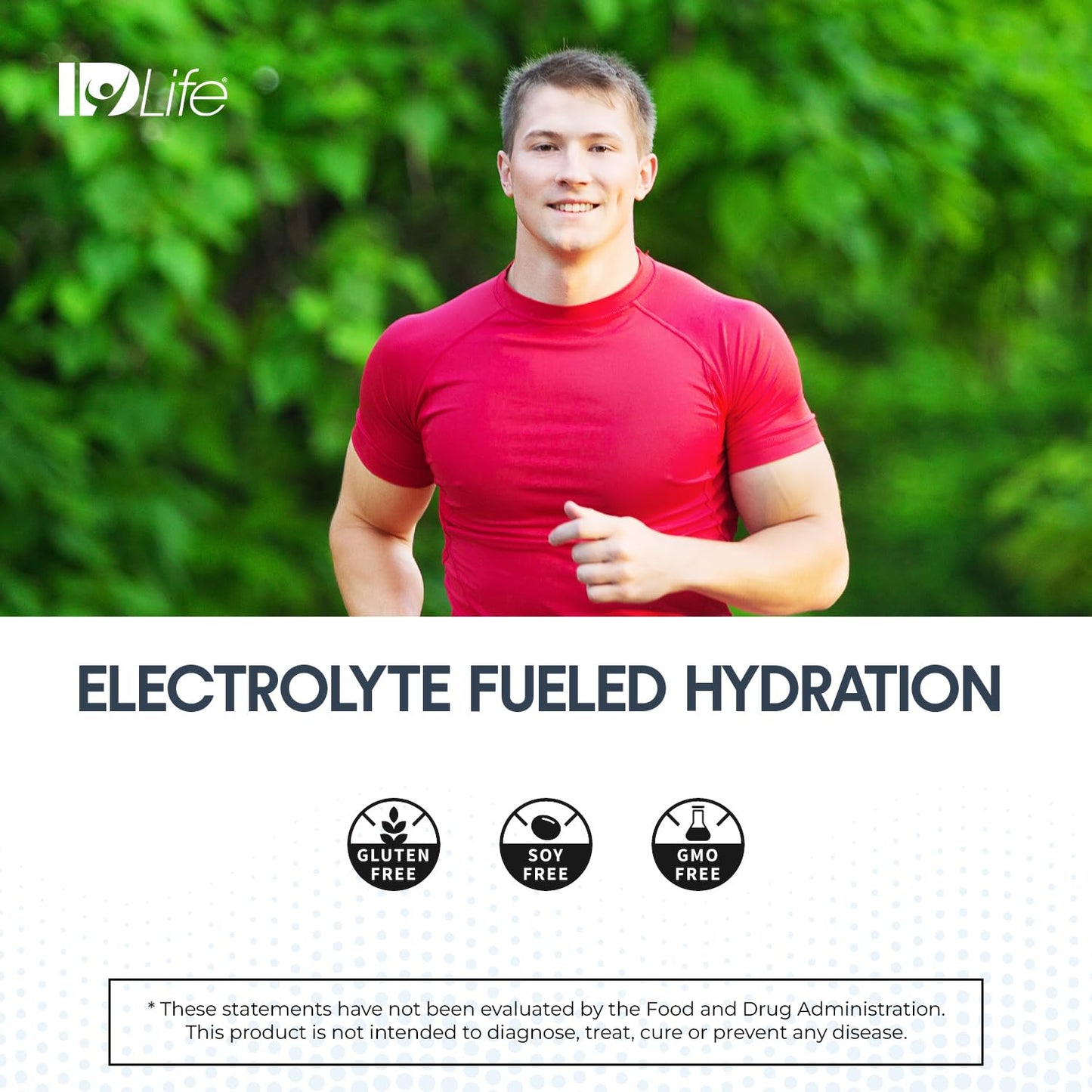 IDLife Hydrate Powder, Fruit Punch, 15 Sticks