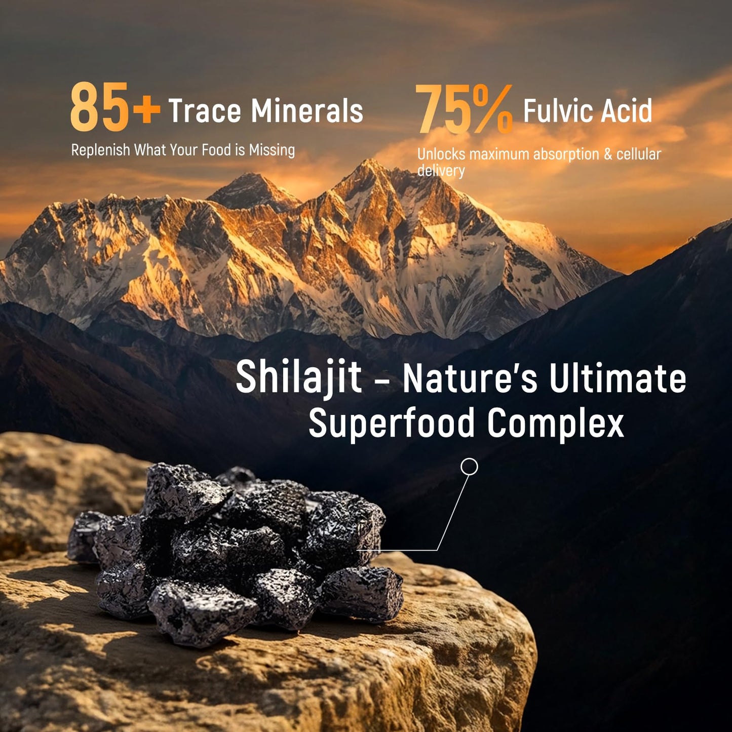 Puyflam Shilajit Gummies 4500mg – 14-in-1 Himalayan Shilajit for Men with Ashwagandha, Tongkat Ali, Black Maca, CoQ10, NMN & Turmeric, Natural Energy, Stamina & Vitality Immune Support, 60 Gummies