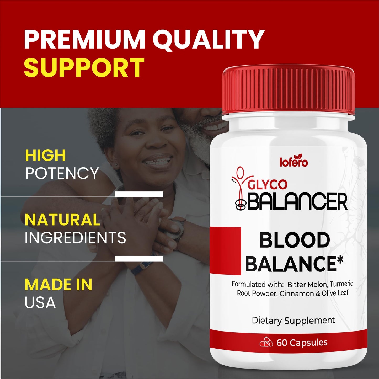 Lofero Glyco Balancer Premium Blood Level Optimizer Capsules 300