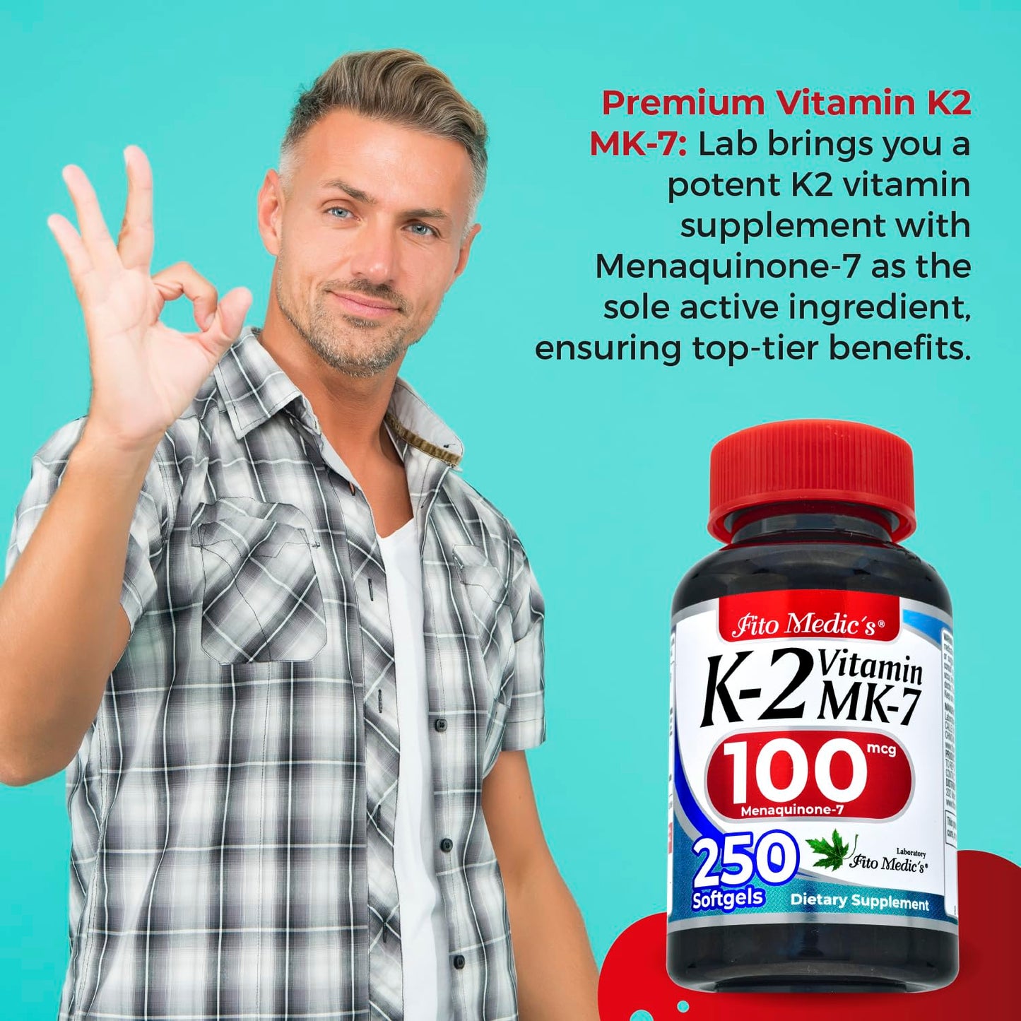 FITO MEDIC'S Vitamin K2 Softgels 250