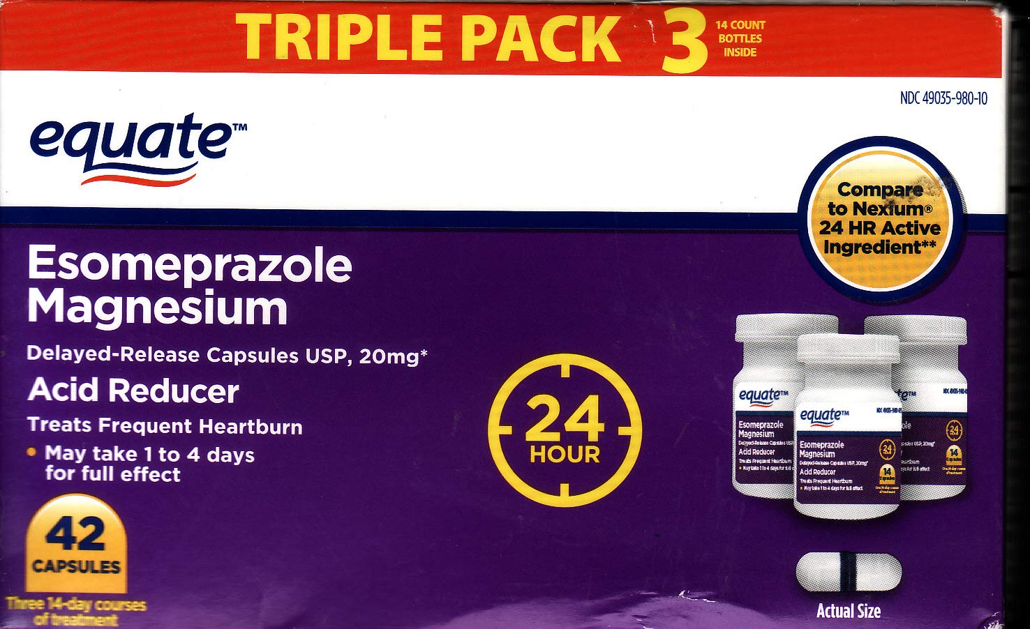 Snana Esomeprazole Magnesium Capsule, 1 Count