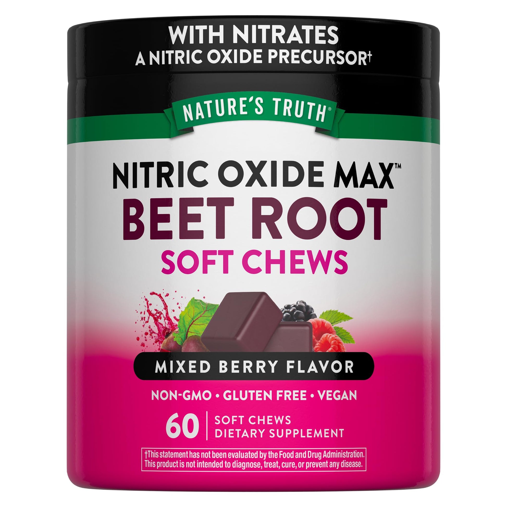 Nature's Truth Beet Root Chews Soft Chews 60 Count