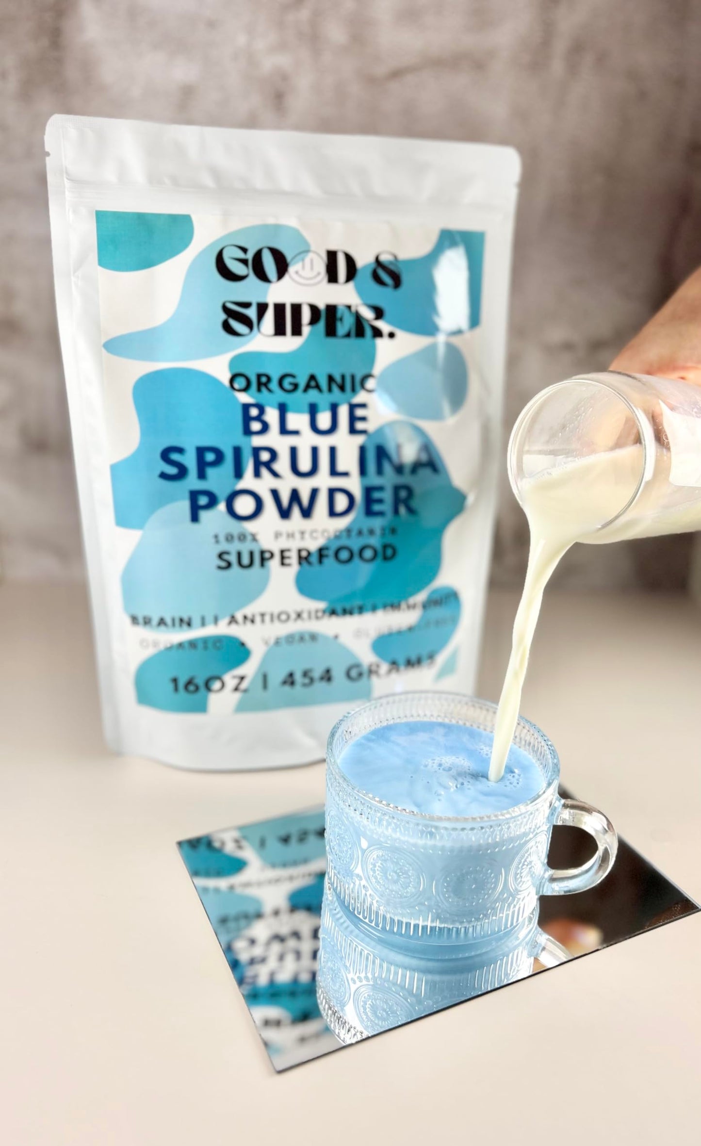 Generic Organic Blue Spirulina Powder 16 oz