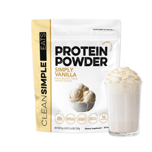 Clean Simple Eats Whey Isolate Protein Powder, Simply Vanilla, 1 Ounce