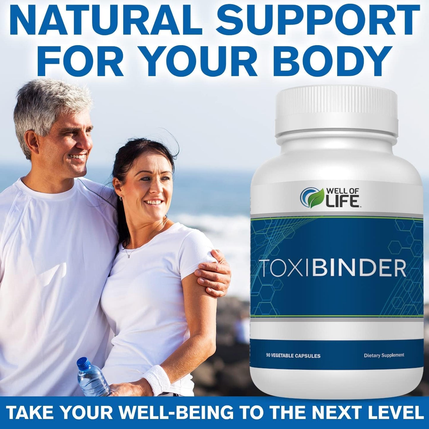 Well of Life Revitalize Detox & Repair Complex ToxiBinder Capsule 90 Count