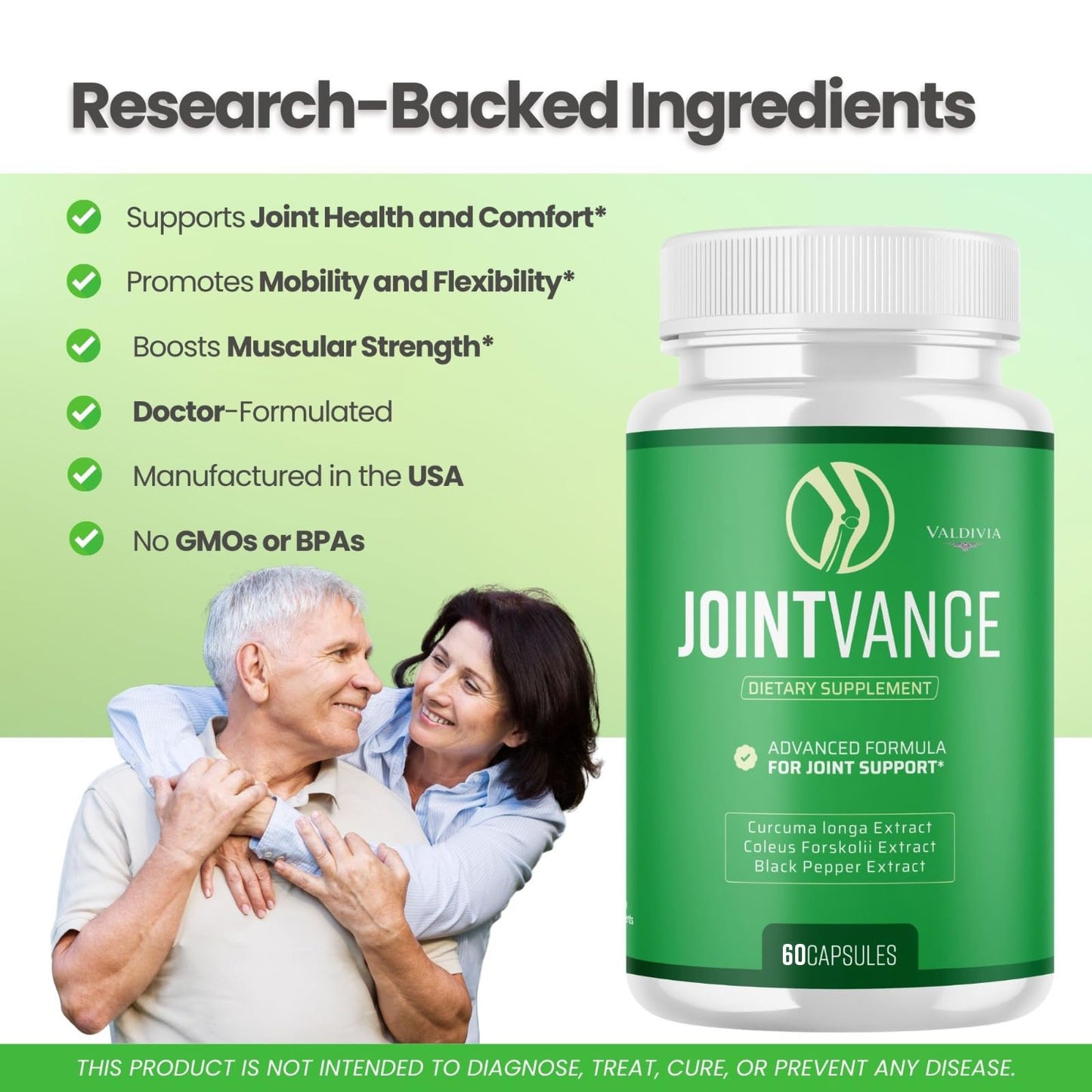 Valdivia JointVance Capsules, 180 Capsules