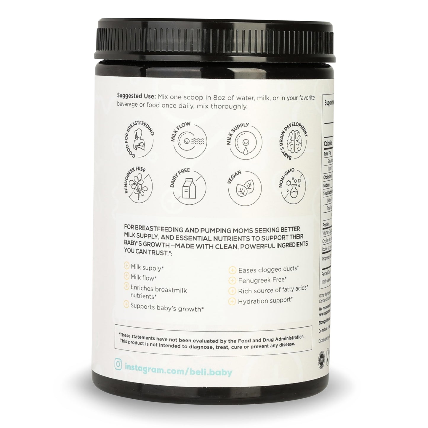 Beli Breastfeeding Lactation Boost Powder 10.5 oz