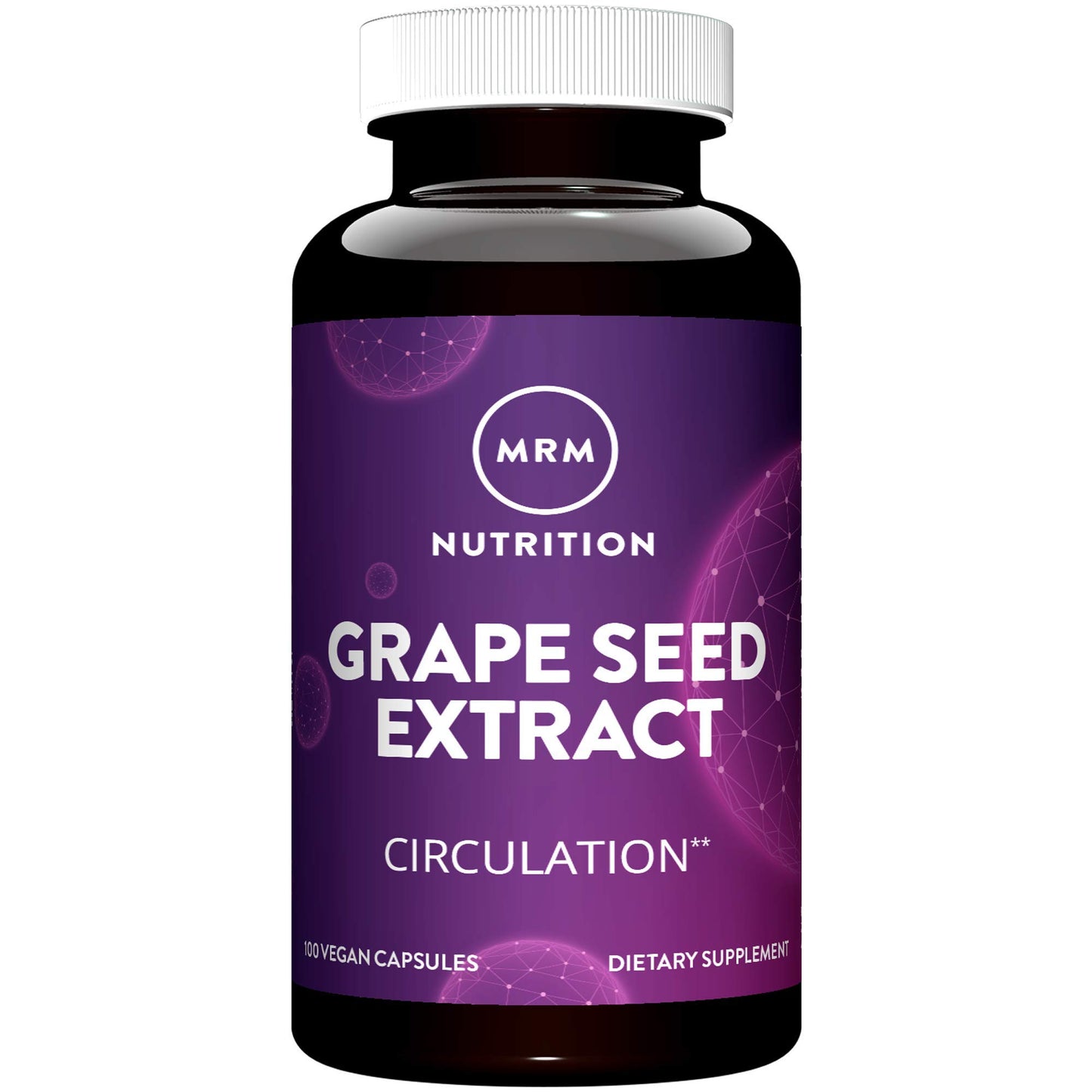 MRM Grape Seed Extract Supplement Capsule, 100 Count