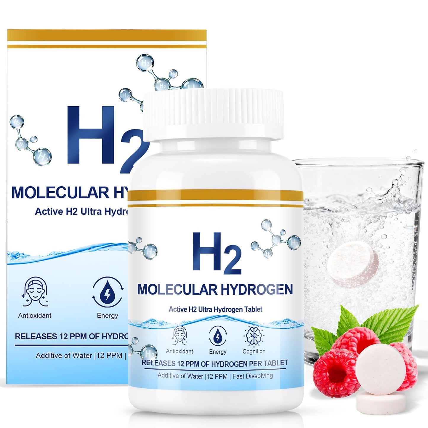 Crobirware Molecular Hydrogen Tablets 120 Count