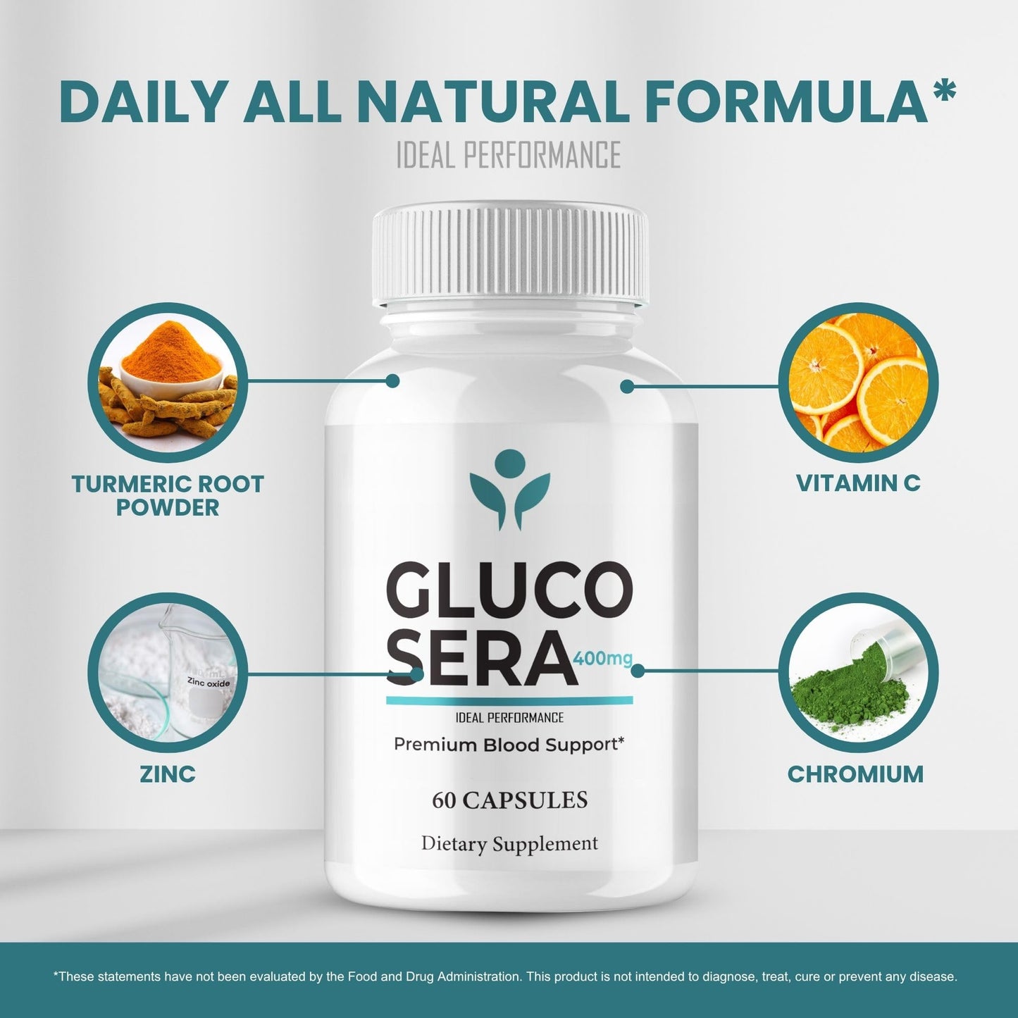 IDEAL PERFORMANCE Gluco Sera Capsules, 300 Capsules