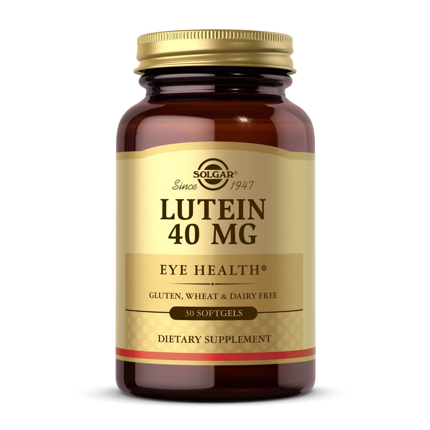 Solgar Lutein 40 mg Softgels, 30 Count
