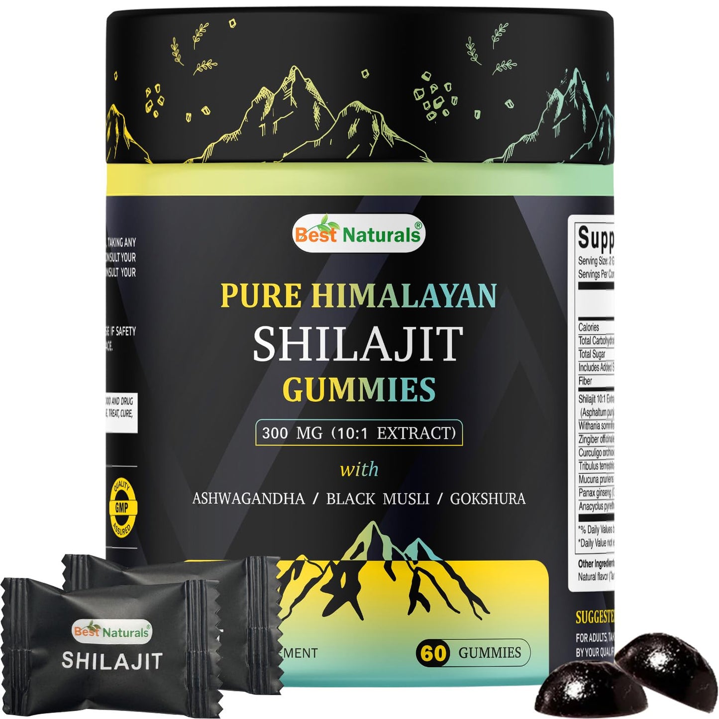 Best Naturals Shilajit Gummies, 60 Count
