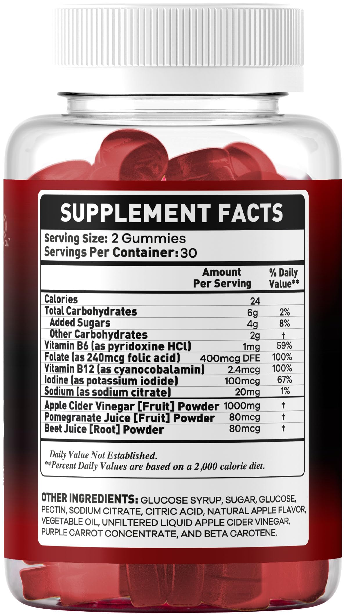 OVICIA Luxovia Advanced Support Formula 60 Gummies
