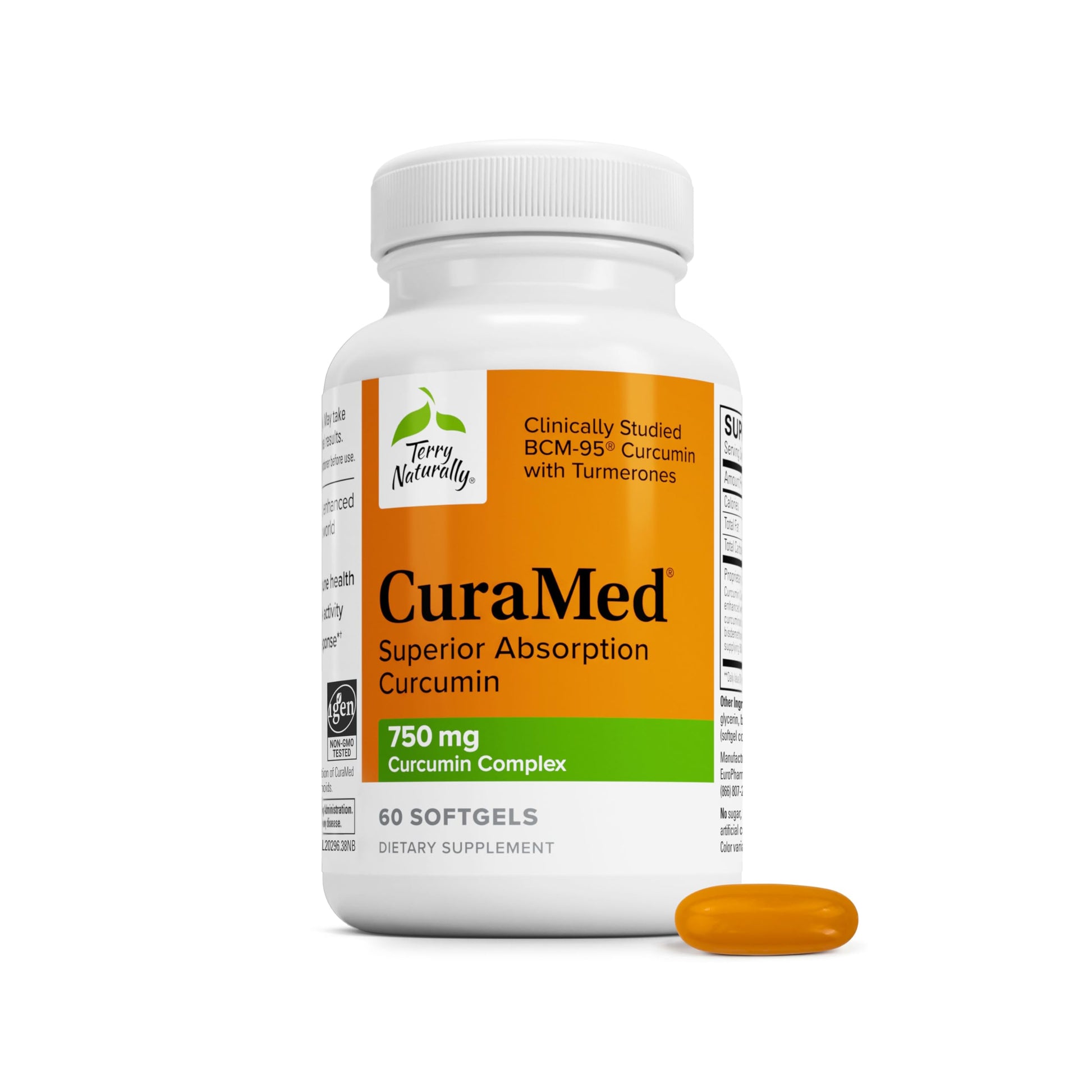 Terry Naturally CuraMed 750mg Softgels 60