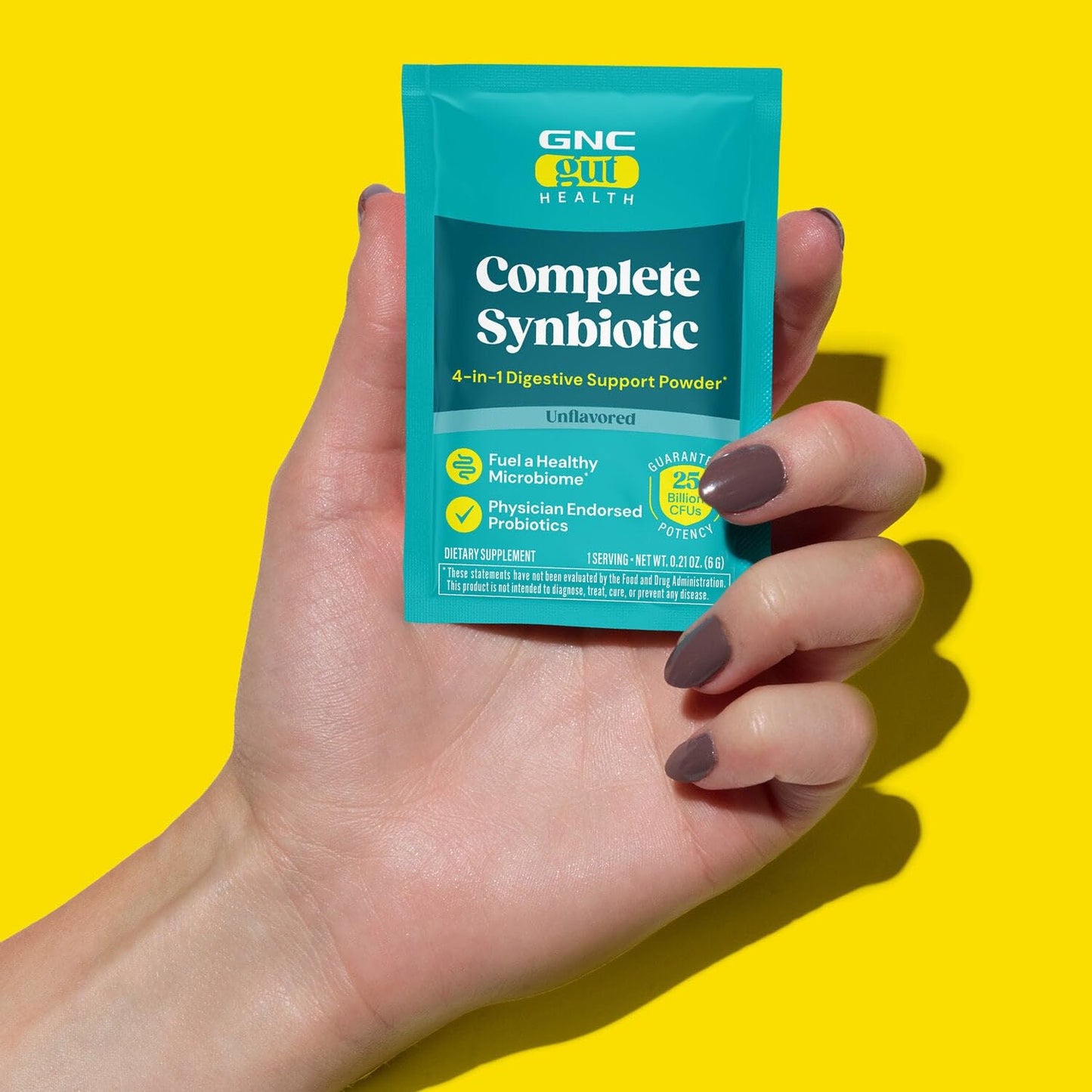 GNC Complete Synbiotic 4-in-1 Digestive Support Powder, 6.35 Ounce