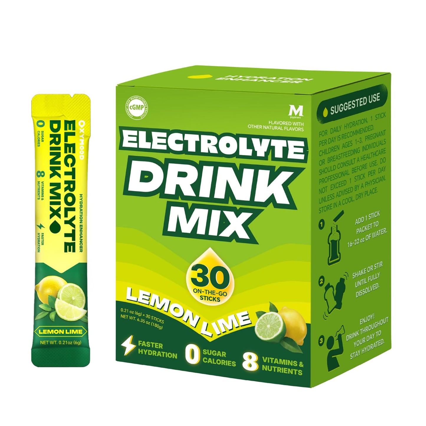 Mynzevirix Electrolyte Powder, 30 Sticks