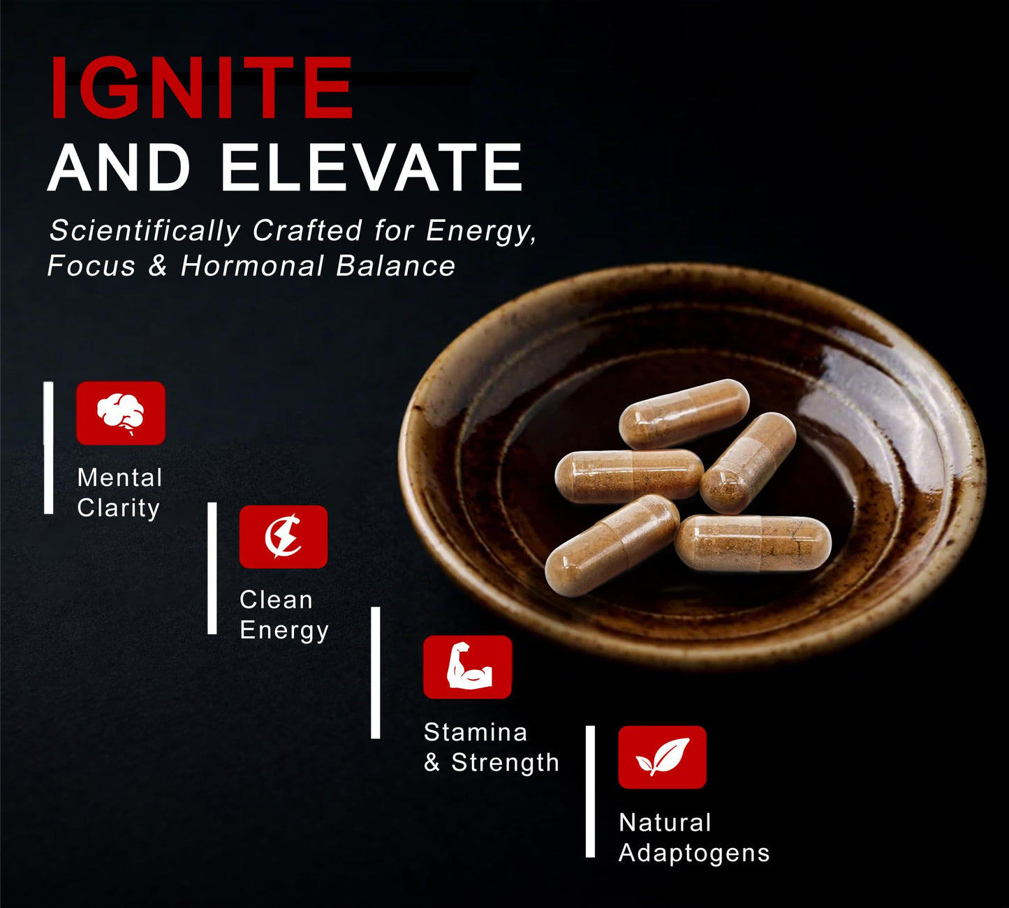 DLNIA 8-in-1 Shilajit Capsule 60 Count
