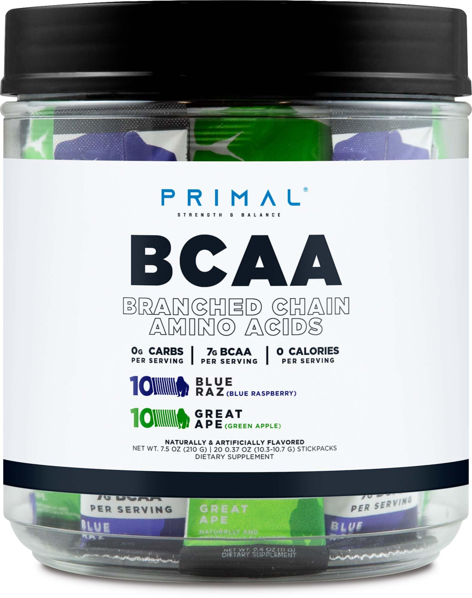 Primal BCAA Powder 7.5 Ounce