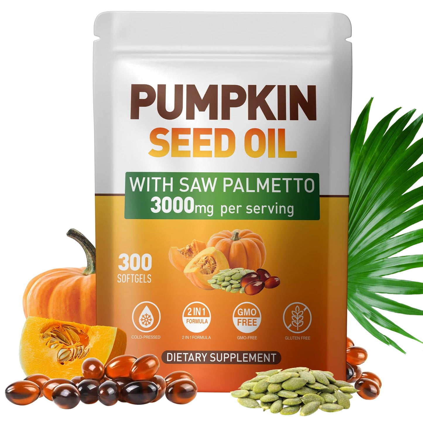WACHRAY Pumpkin Seed Oil Softgels 300