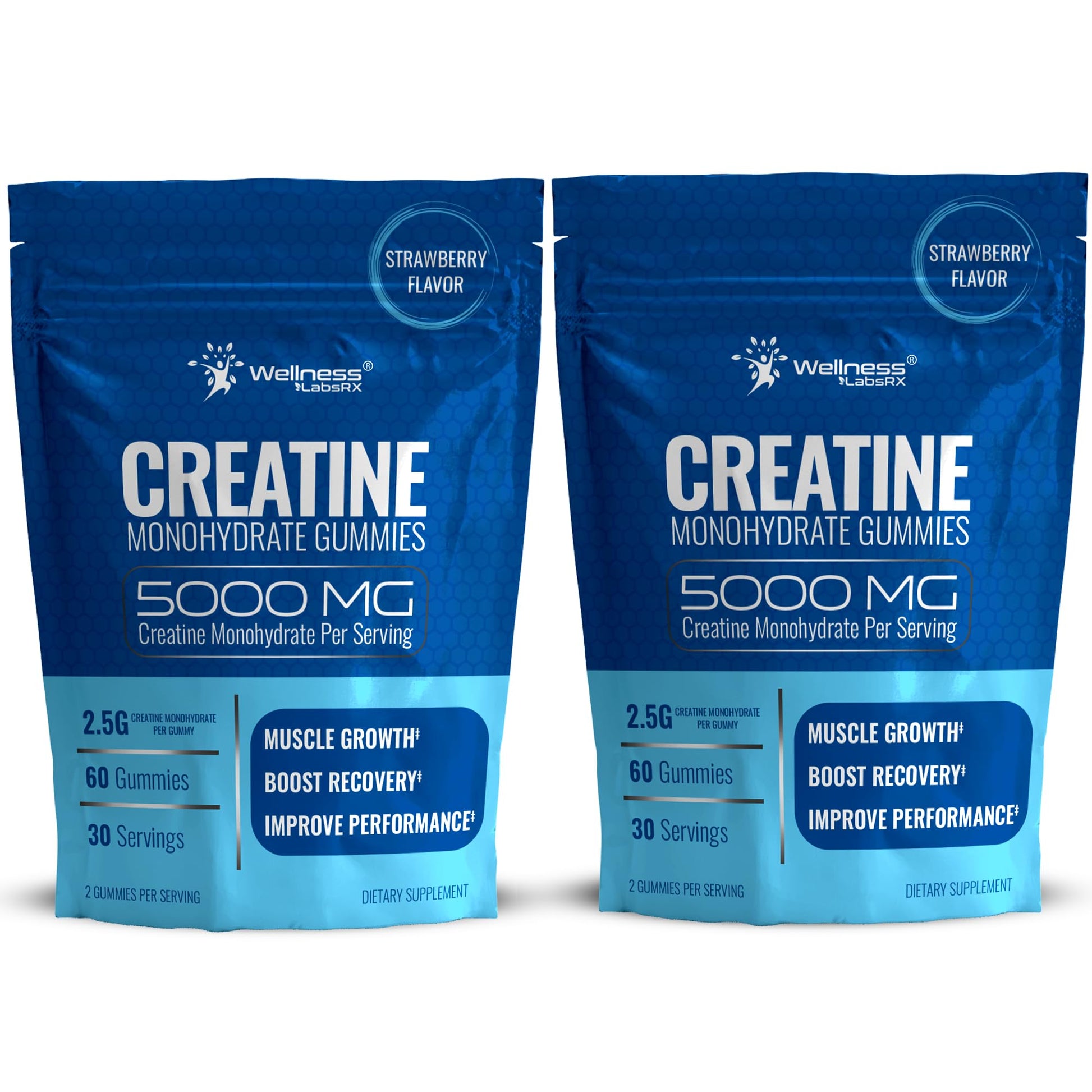 WELLNESS LABSRX Creatine Monohydrate 120 Gummies
