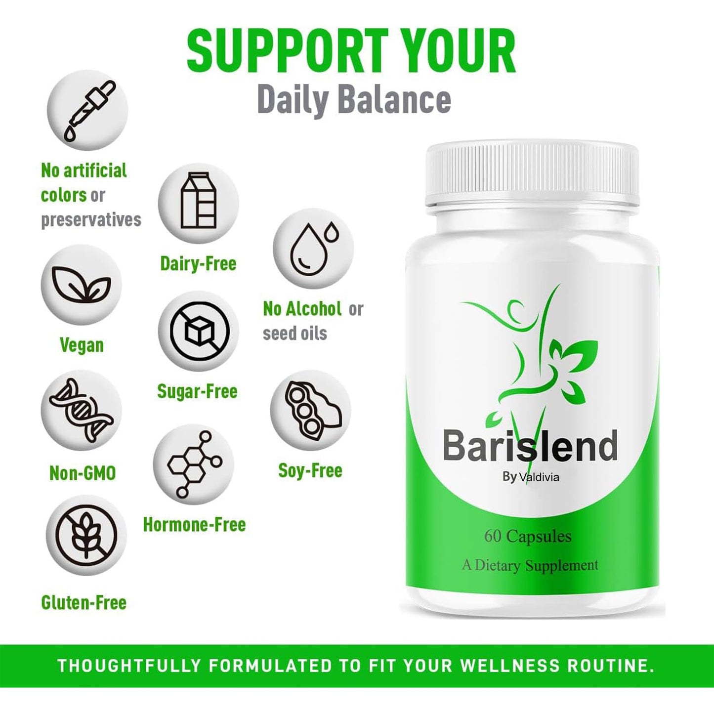 Valdivia Barislend Capsules, 60 Capsules