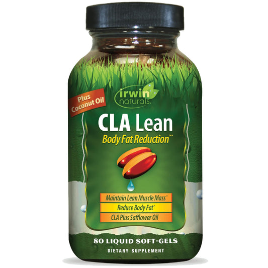 Irwin Naturals CLA Lean Body Fat Reduction Softgels 80 Count