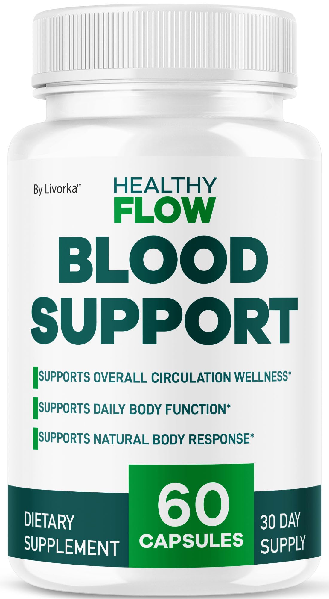 PureFight4U Healthy Flow Blood Support 60 Capsules
