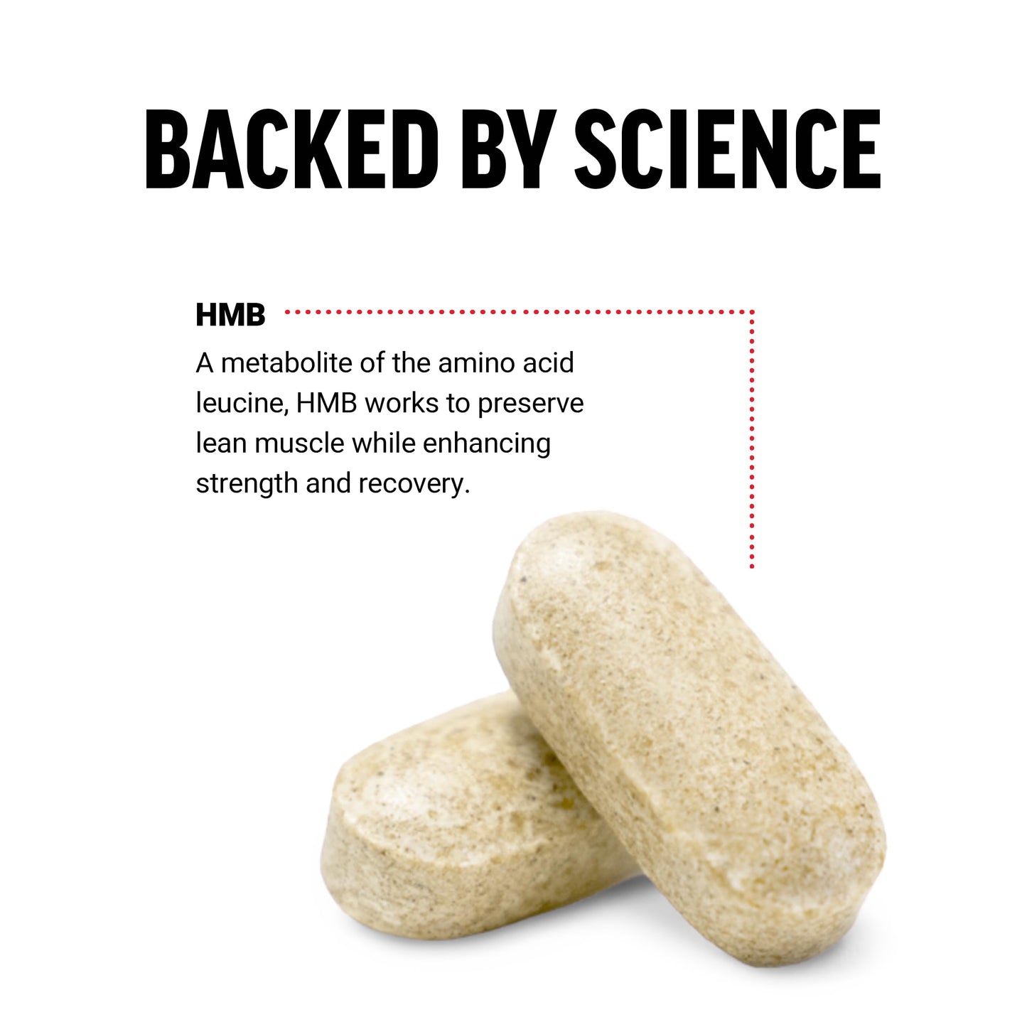 Force Factor HMB Supplement to Preserve Lean Muscle Tablets, 90 Count