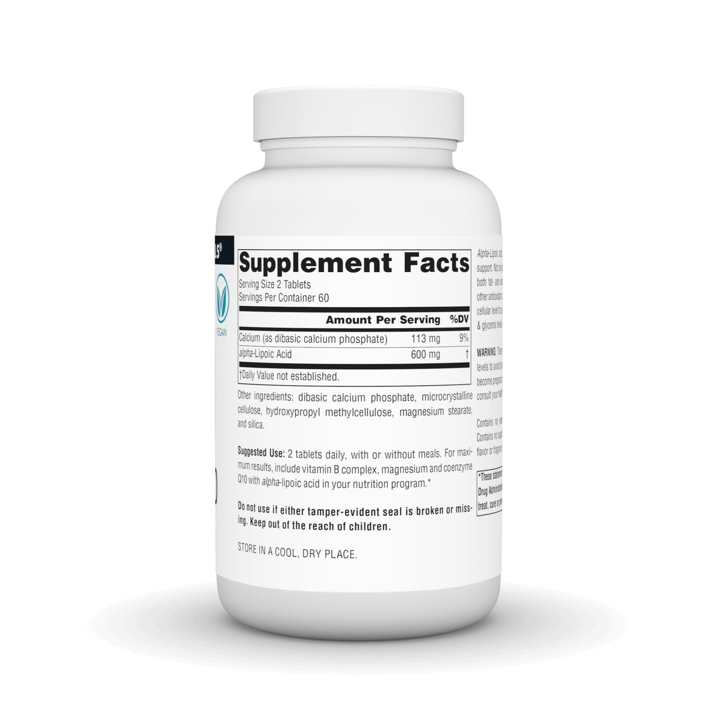 Source Naturals Alpha Lipoic Acid Time Released Antioxidant Protection 120 Tablets