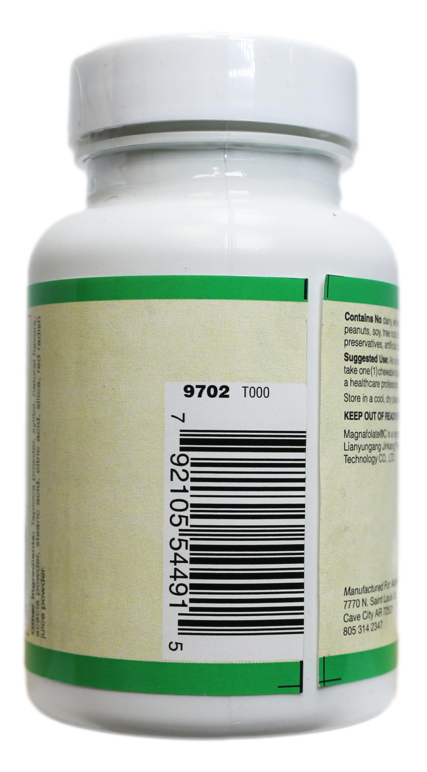 AlchePharma Coenzymated B-12, Folate & B-6 Tablets, 60 Count