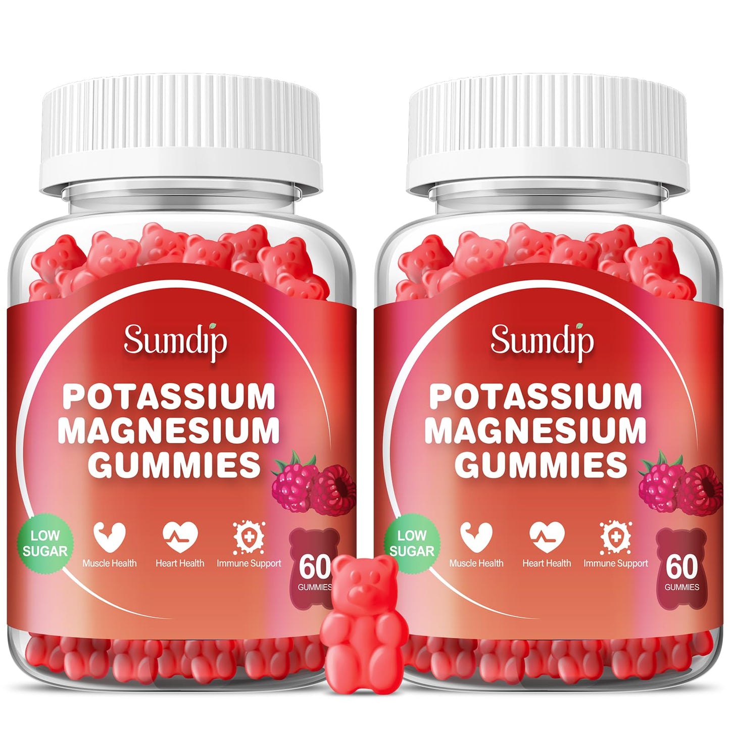 SumDIP Magnesium Potassium Gummies 120 Gummies