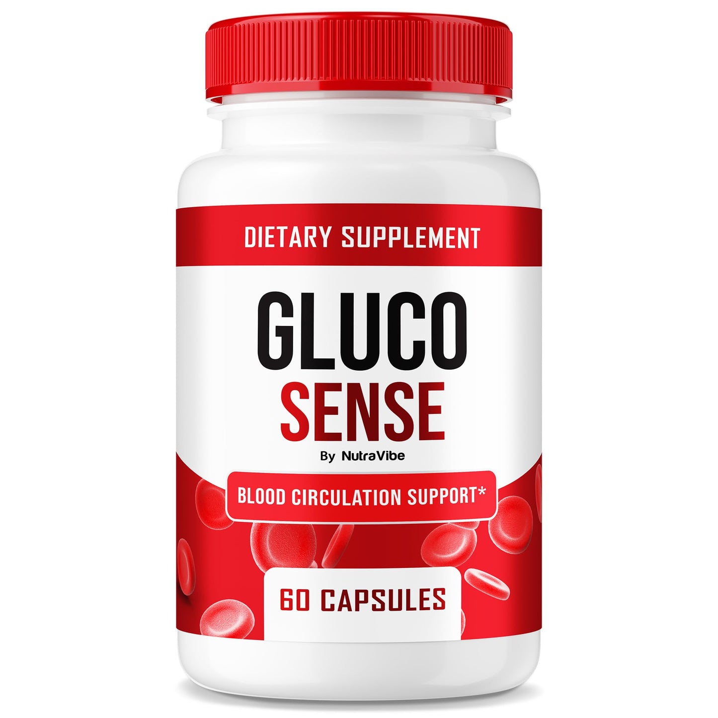 NutraVibe GlucoSense 60 Capsules