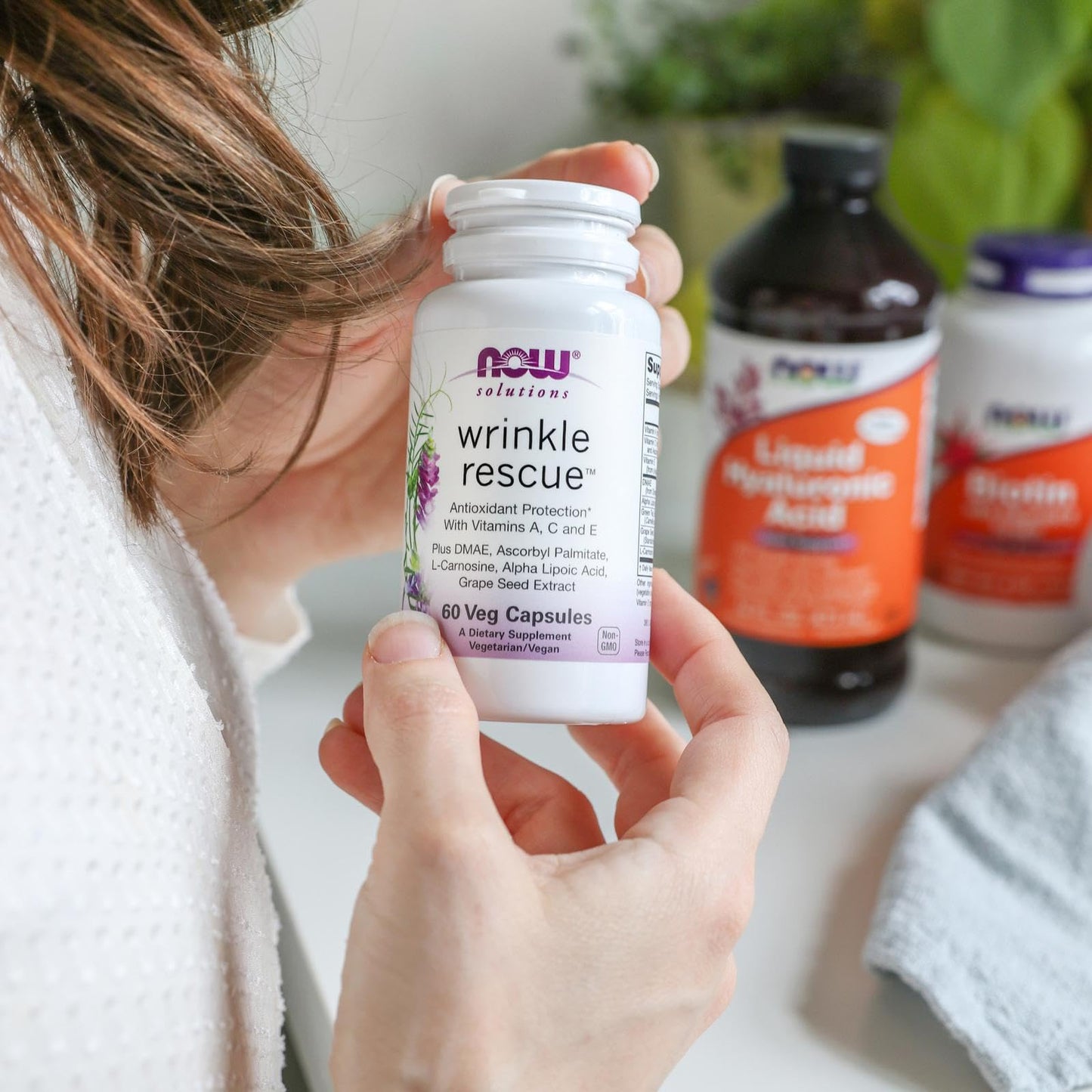 NOW Foods Wrinkle Rescue 60 Capsules