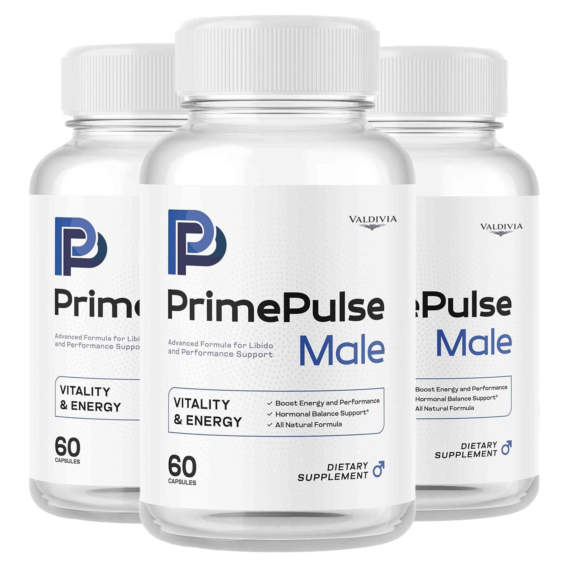 Valdivia PrimePulse Male Capsules, 180 Count