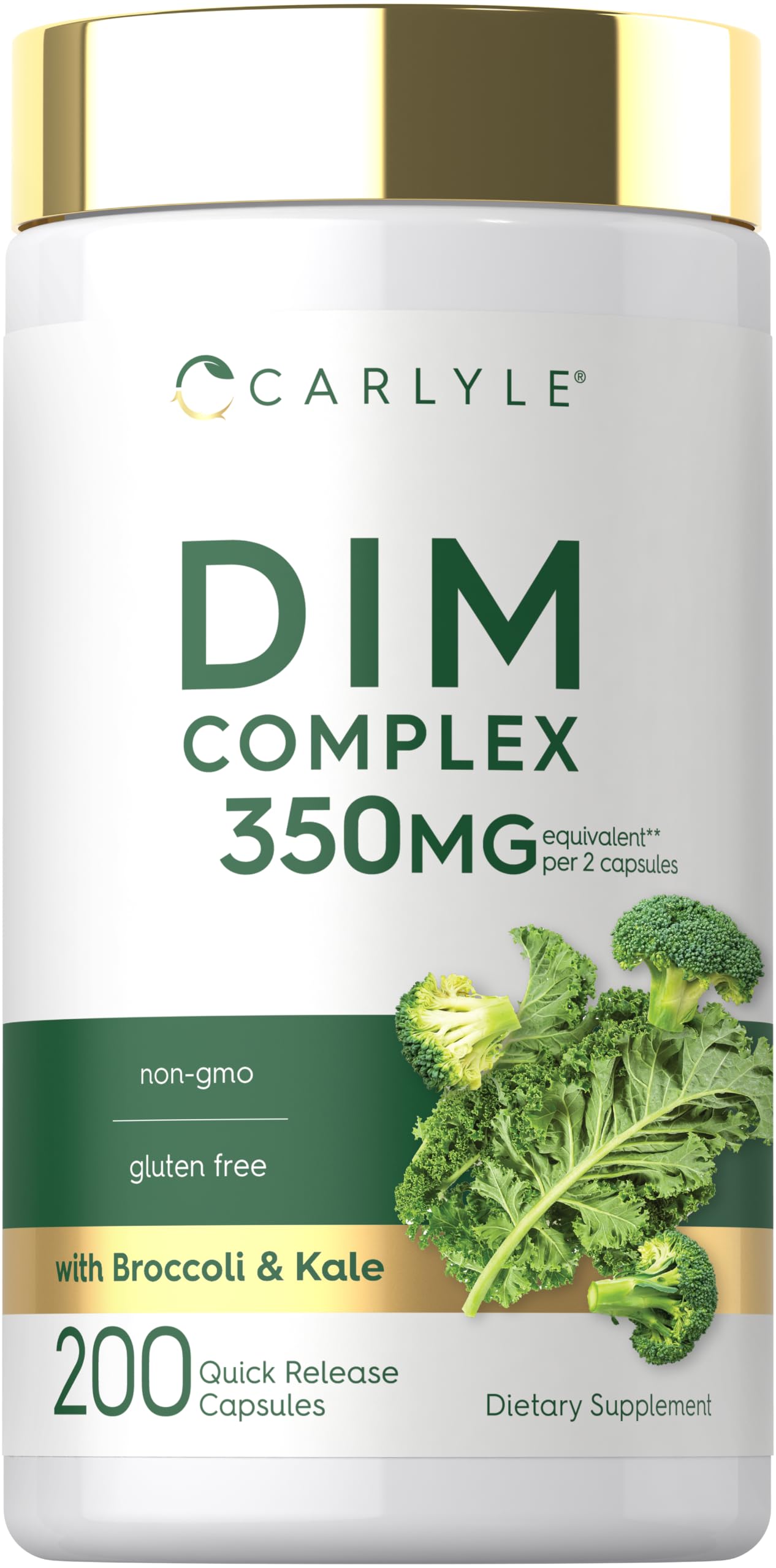 Carlyle DIM Supplement for Women & Men Capsule 200 Count