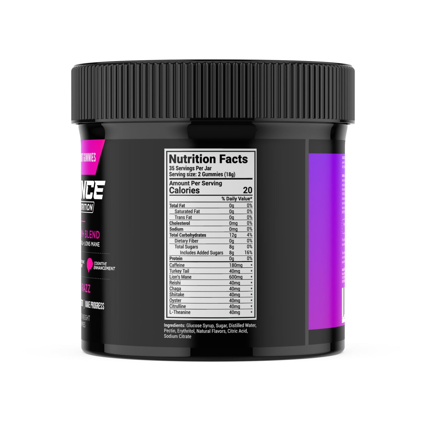 Bounce Pro Pre Workout Gummies 70 Count