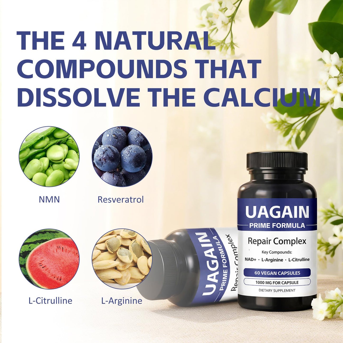 Uagain Repair Complex Capsules 60 Capsules