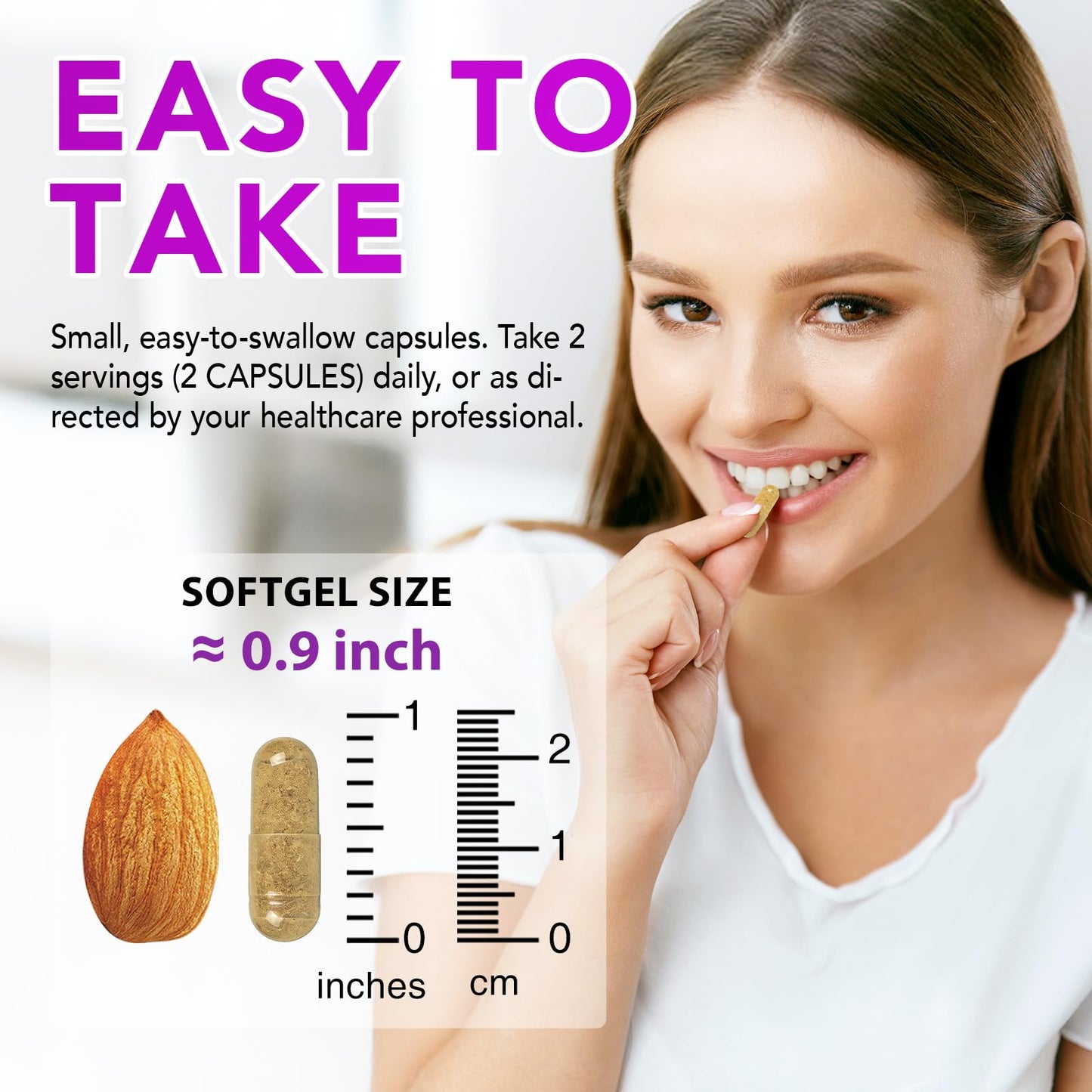BUCAOAGU Cortisol Supplements for Women Capsule 90 Count