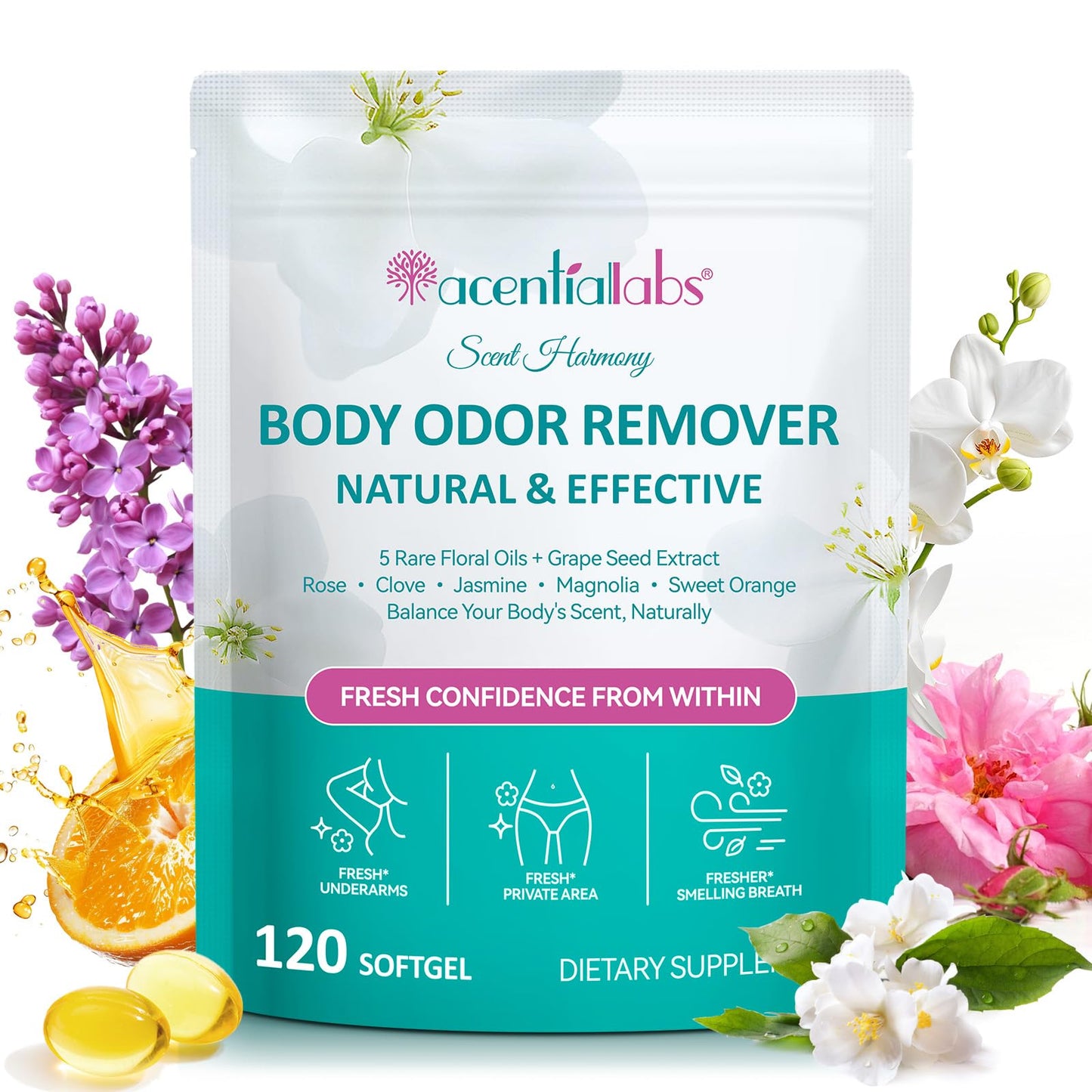 Moulis Body Deodorizing Supplement Capsules 240
