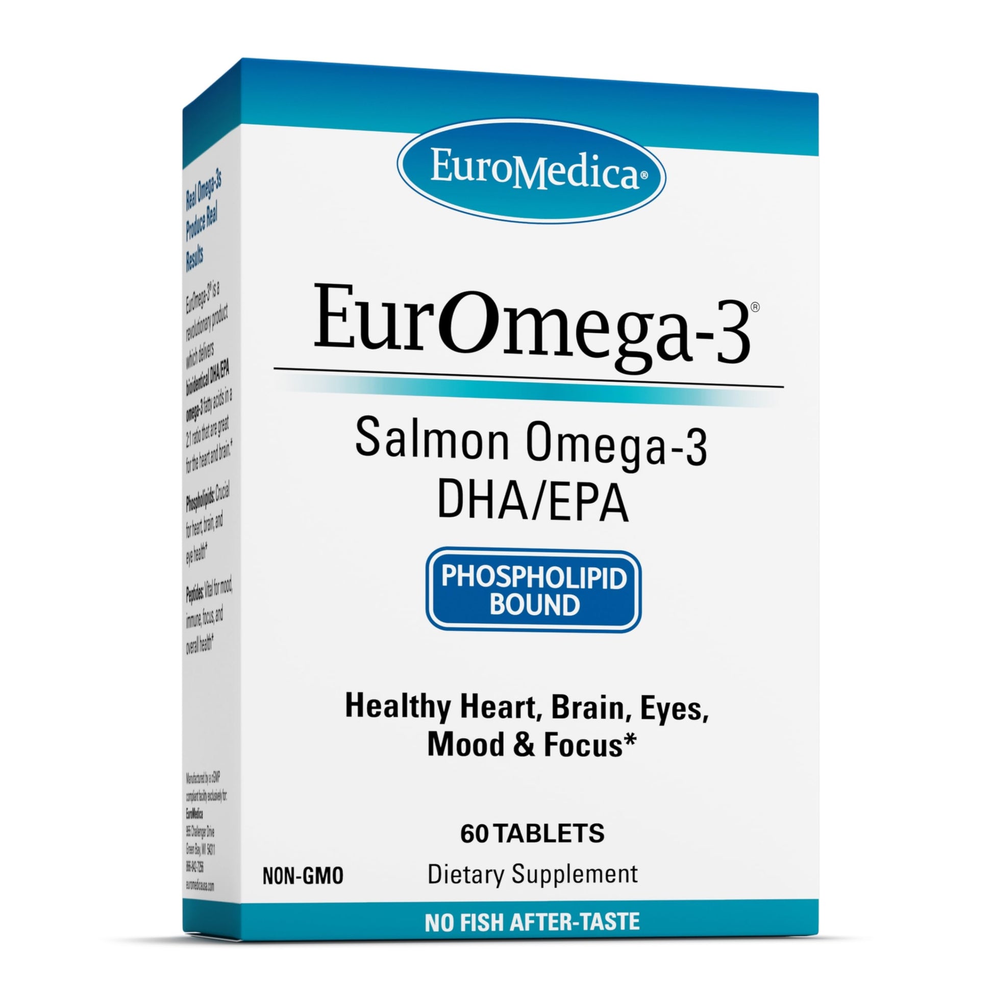 EuroMedica EurOmega Brain & Heart Health 60 Tablets