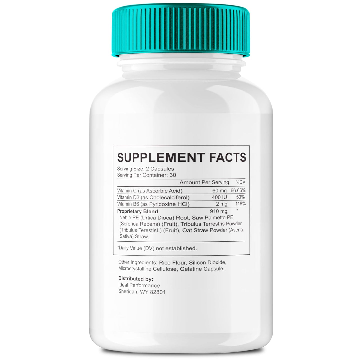 IDEAL PERFORMANCE UroSync Prostate Health Supplements for Men Capsules, 180 Count
